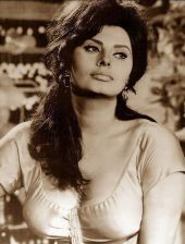 Nahá Sophia Loren. Fotka - 30
